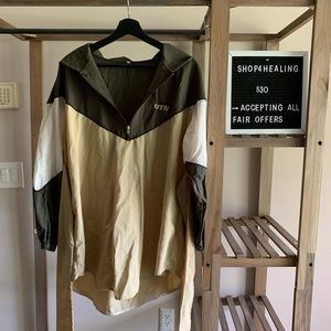 Hooded Windbreaker Jacket ✵ STN